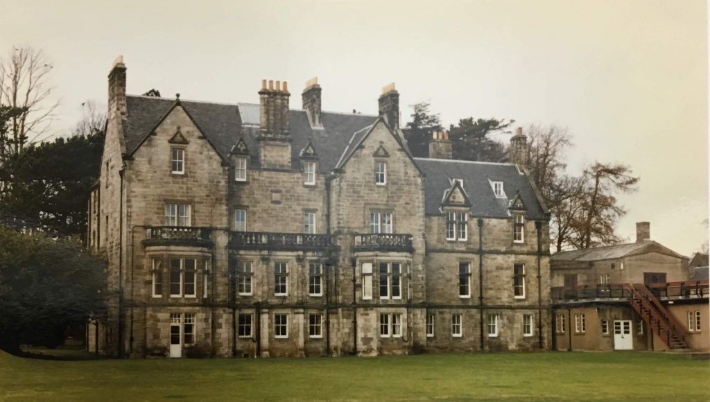 Pitreavie castle south elevation 
